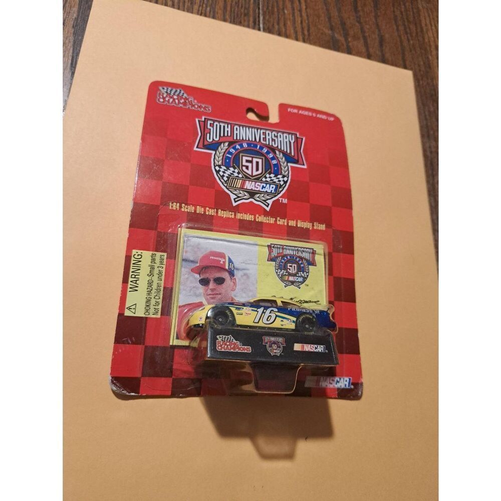 Vintage 1998 NASCAR Ted Musgrave #16 PrimeStar 50th Anniversary 1:64 Die-Cast